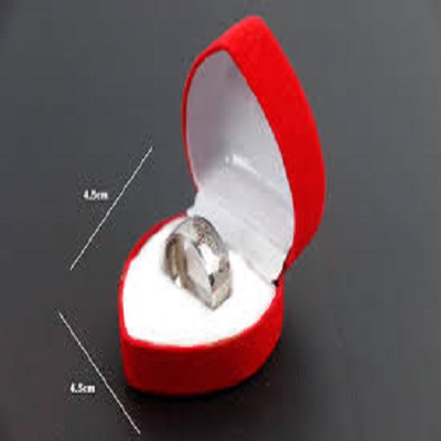 COD KK!!! CINCIN Kawin POLOS MATA Dapat 2 pcs Dan Free Box Cincin Model Love Berlapis Emas