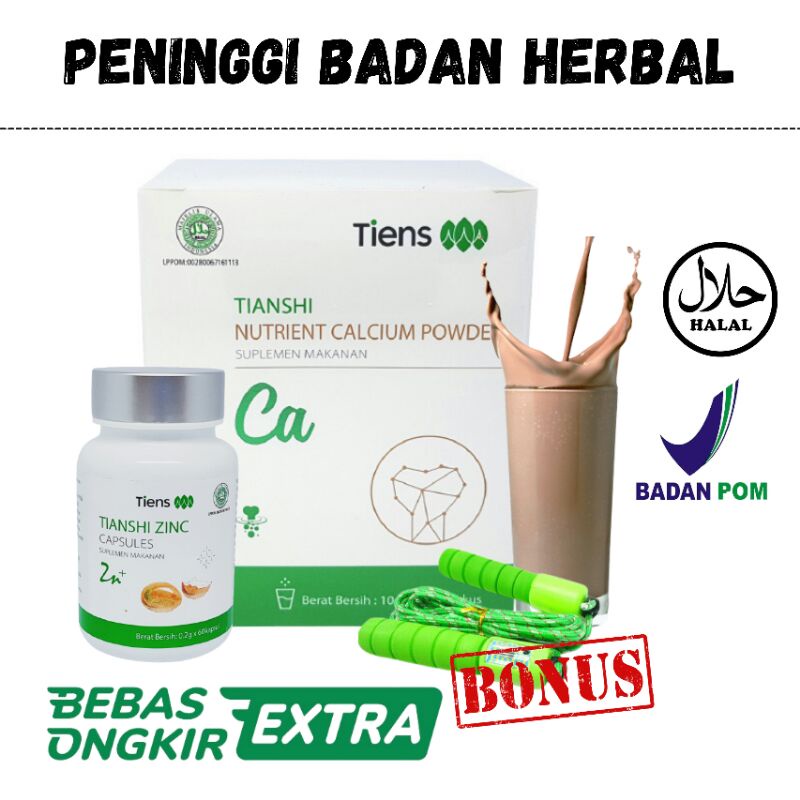 

SUPER GROW UP PENINGGI BADAN KALSIUM ZINC SUSU PENINGGI TIENS ORIGINAL