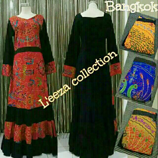 Maxi dress etnik Ori Thailand