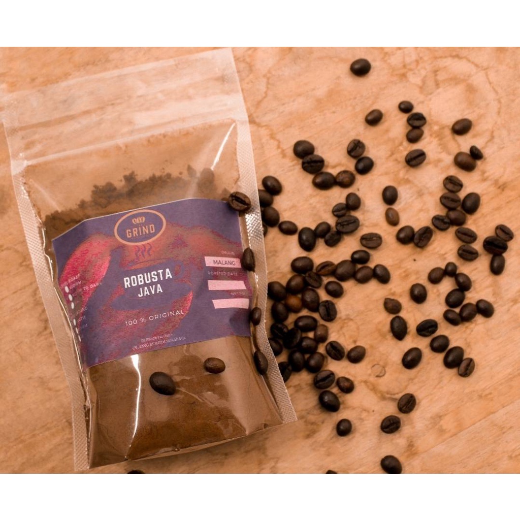 

ROBUSTA DAMPIT MALANG 250GR - KOPI BUBUK dan ROASTBEAN ROBUSTA - THE GRIND COFFEE