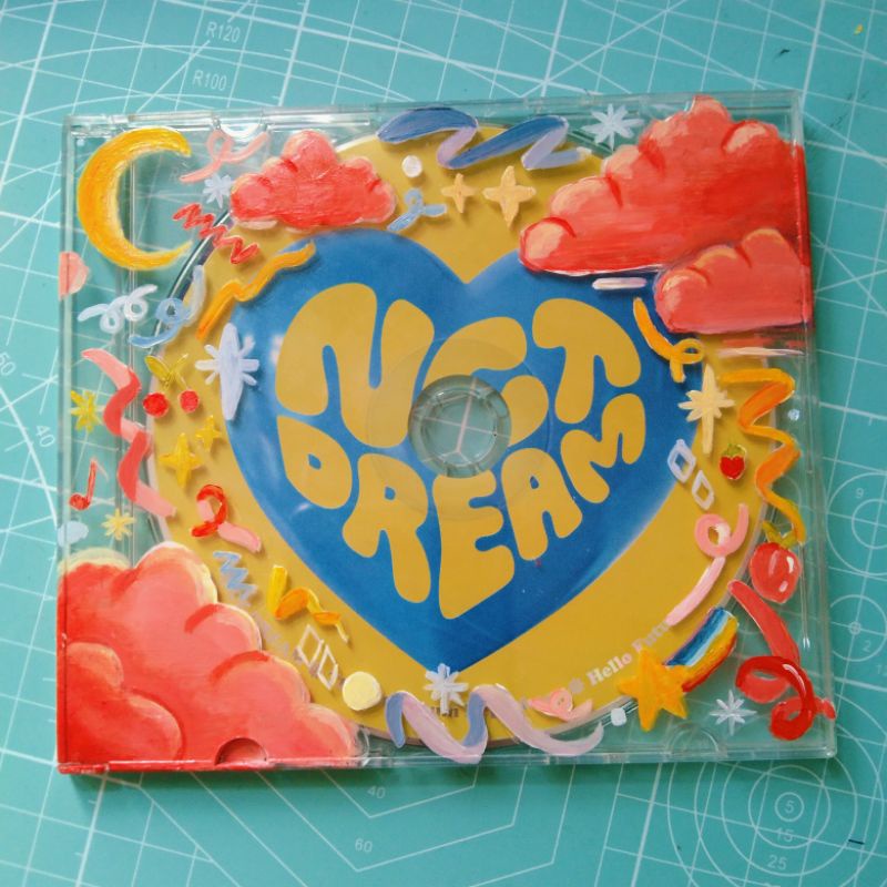 Custom Jewel Case Painting - Lukisan Casing CD