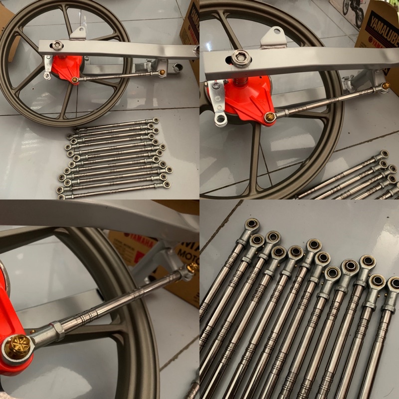 STANDHUB STANLIES PANJANG 28CM 32CM PNP ARM KAZE AITECH TIGER