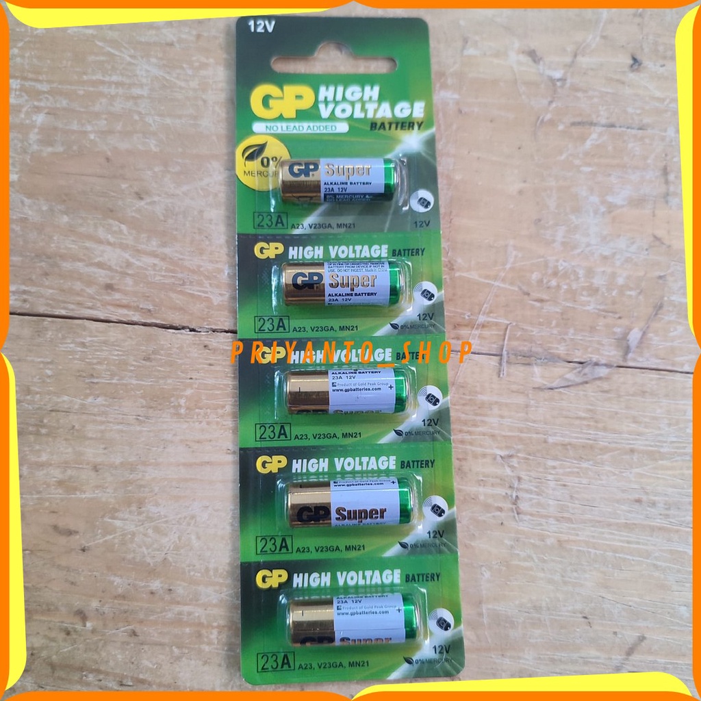 Terlaris Baterai GP Ultra Super Alkaline GP 23AE 23 A23 V23GA MN21 12V Battery