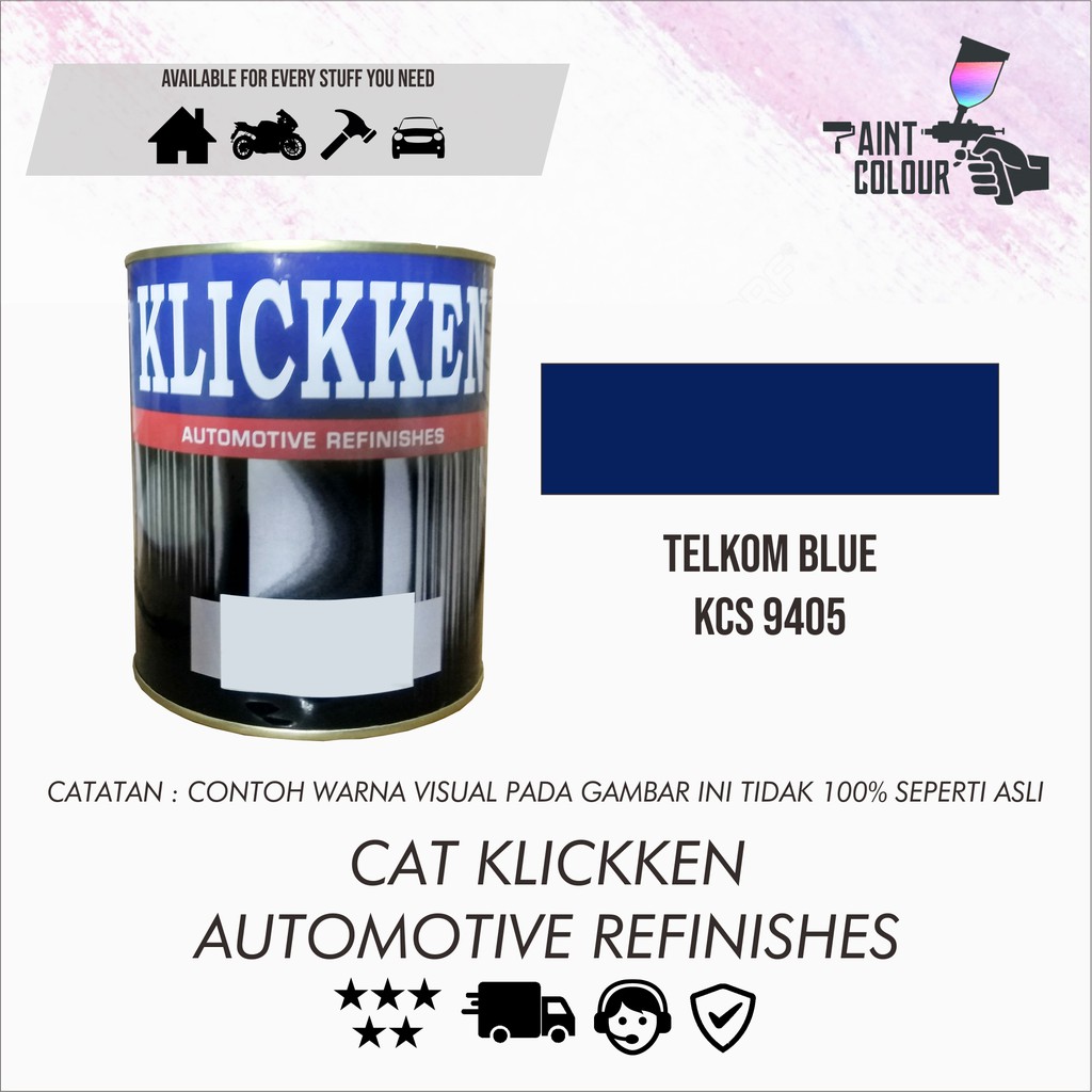 Cat Klickken Automotive Refinishes - Telkom Blue KCS 9405