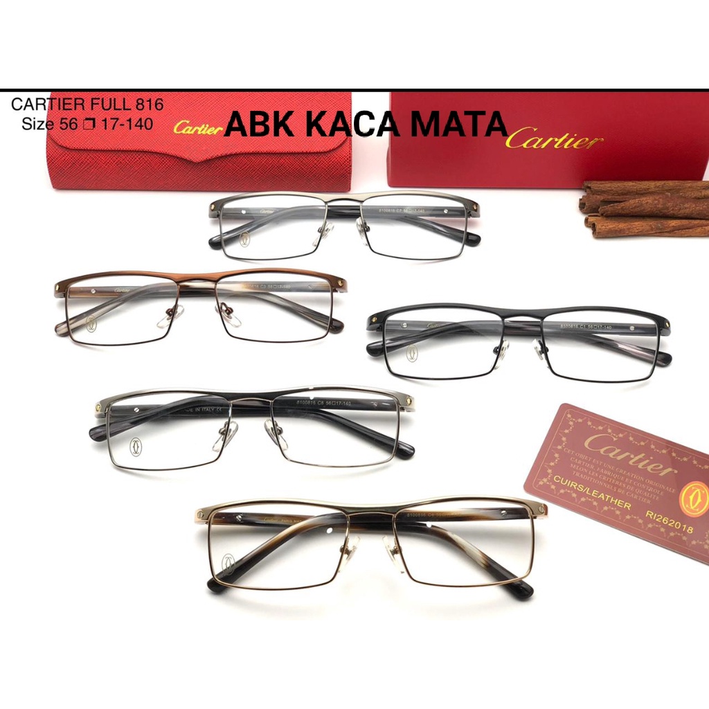 FRAME KACA MATA ORIGINAL CARTIER