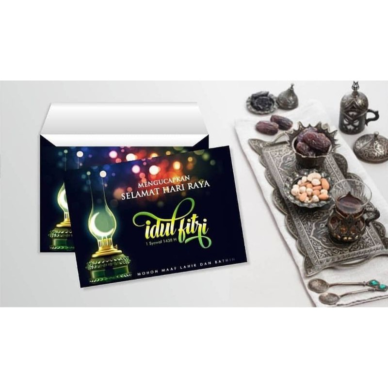 

amplop lebaran ampol idul fitri custom