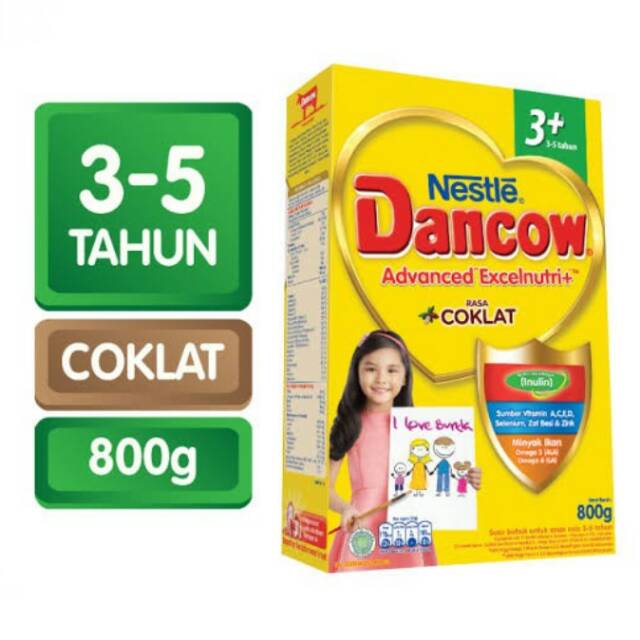 

Dancow 3 plus Cokelat