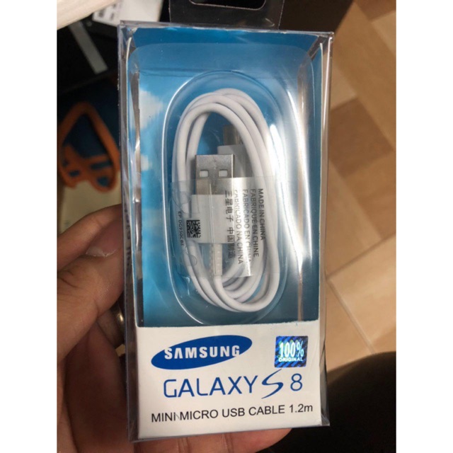 Kabel data Samsung s8 / s9 TYPE C ori 100 1.2m [GARANSI]