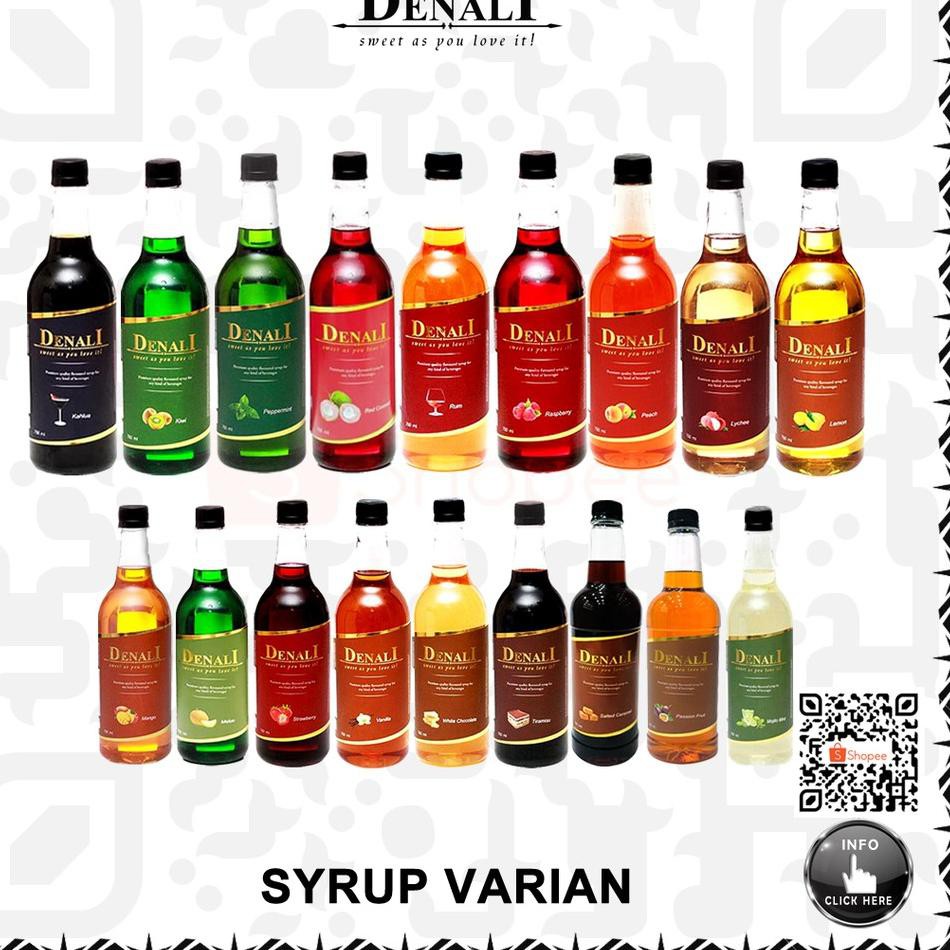 

j098 ☭ DENALI SYRUP SIRUP DENALI UK D.I.S.K.O.N