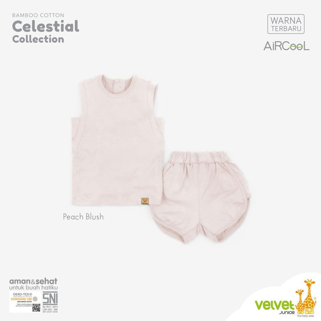 Velvet Junior Calestial Kutung Sport Setelan Anak 1-5 Tahun