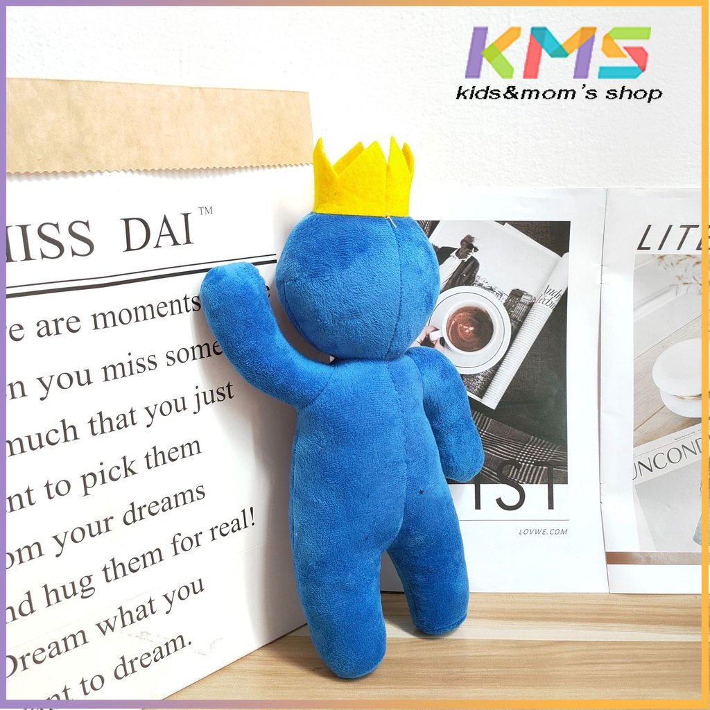 (Ready Stock) KMS Mainan Boneka Plush Roblox Rainbow Friends 30cm Untuk Hadiah Natal Anak