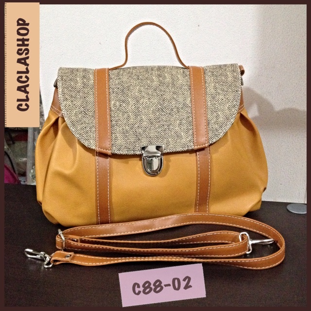 Tas Jinjing Wanita Elegant| Tas Selempang Wanita Fashion Casual Import Hongkong| Tas Kerja Cewek