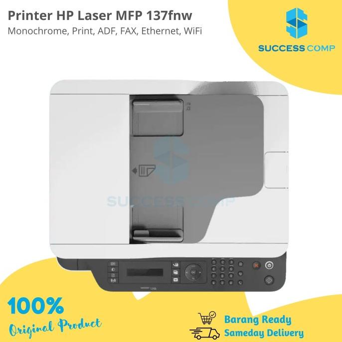 Printer Hp Laser 137Fnw Hp Mfp M137Fnw Wifi M137 Garansi Resmi