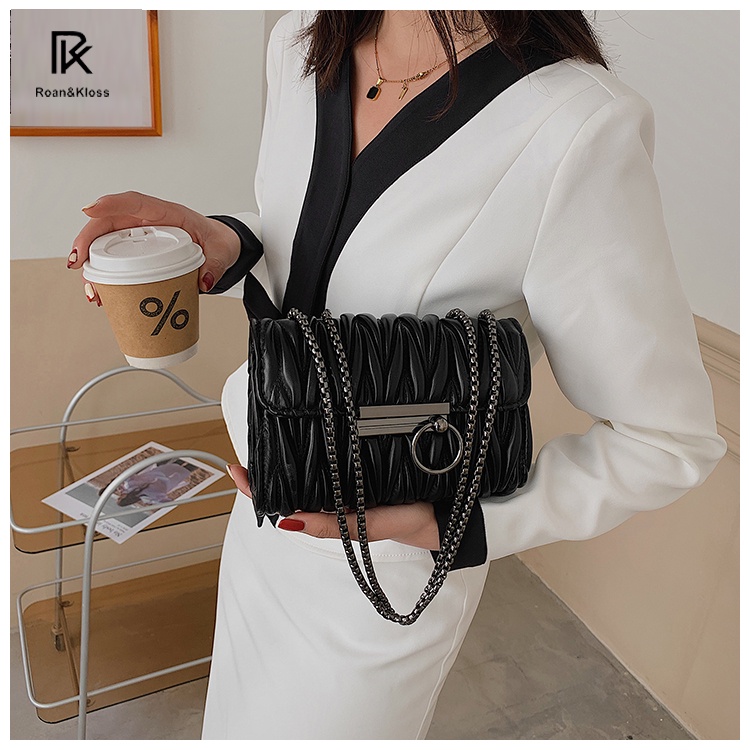 CK94R [Roan & Kloss] Tas Selempang Wanita Tas Slempang Wanita Import Terbaru Original - Sling Bag  F