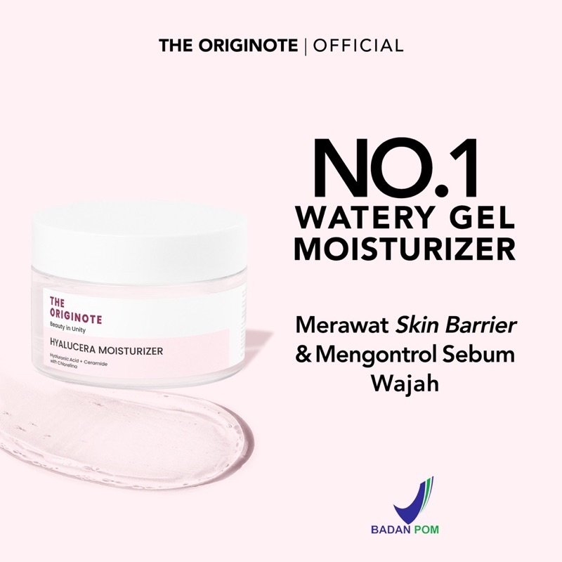 The Originote Hyalucera Moisturizer Original BPOM - Originote hyalucera moisturizer - Originote mois