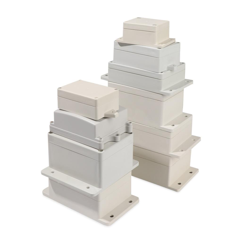 CHOOKYY Enclosure Case Putih Anti Air Plastik ABS Bagian Instrumen