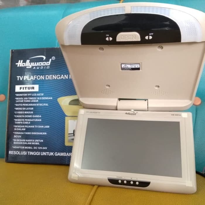 Tv plafon mobil monitor 9inc