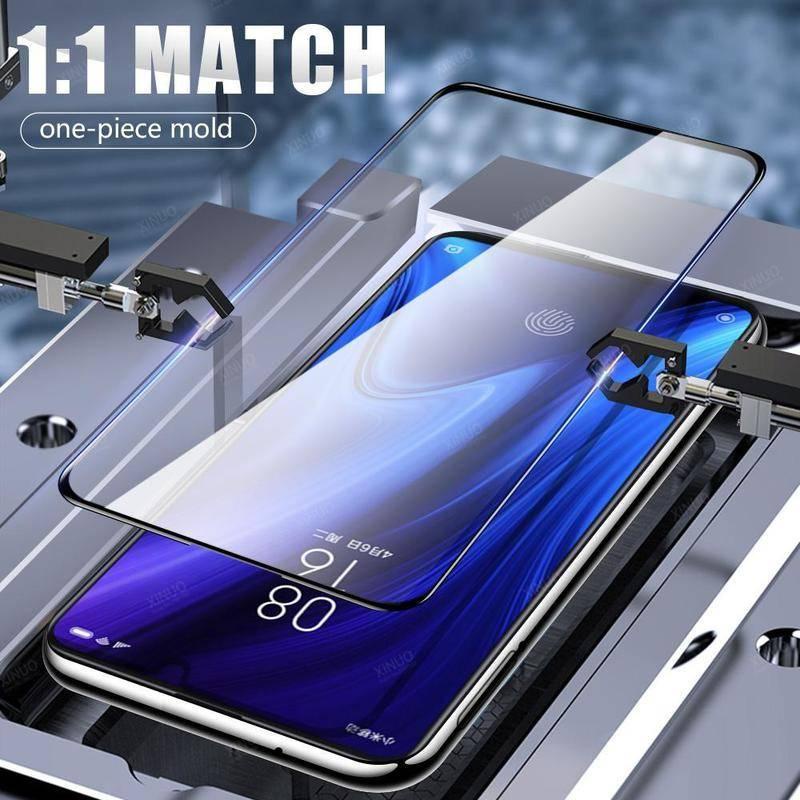 2Pcs Full Cover Screen Protector Glass for OPPO A5 A9 2020 glass For OPPO A91 A93 A73 A53 A15 s Realme C1 C2 V3 Tempered Glass