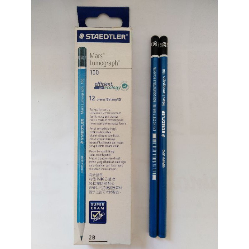 

Pensil 2B Staedtler/ Pensil Ujian