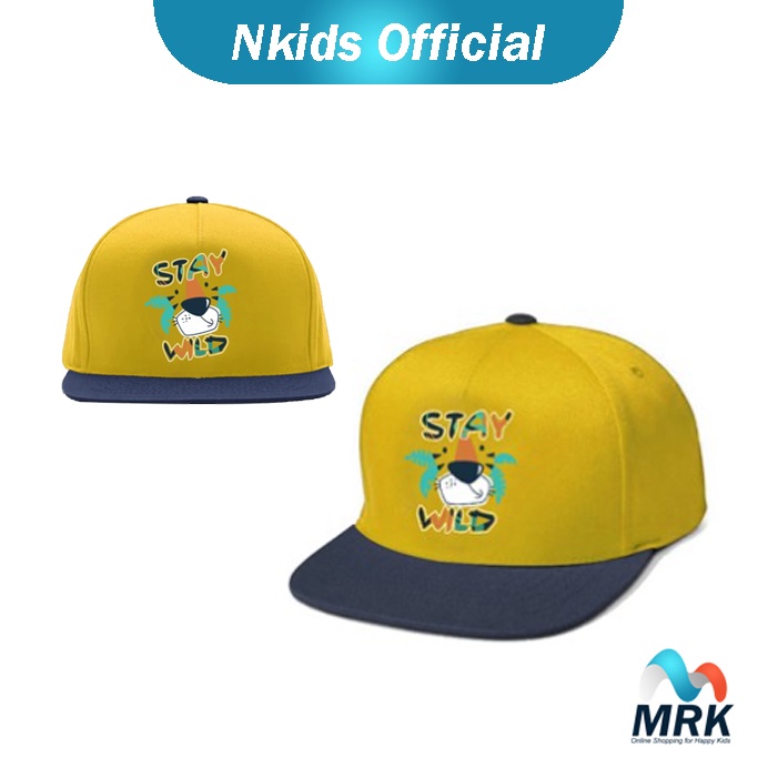 Topi Anak Laki-laki LION Lucu usia 4-12 Tahun NKIDS