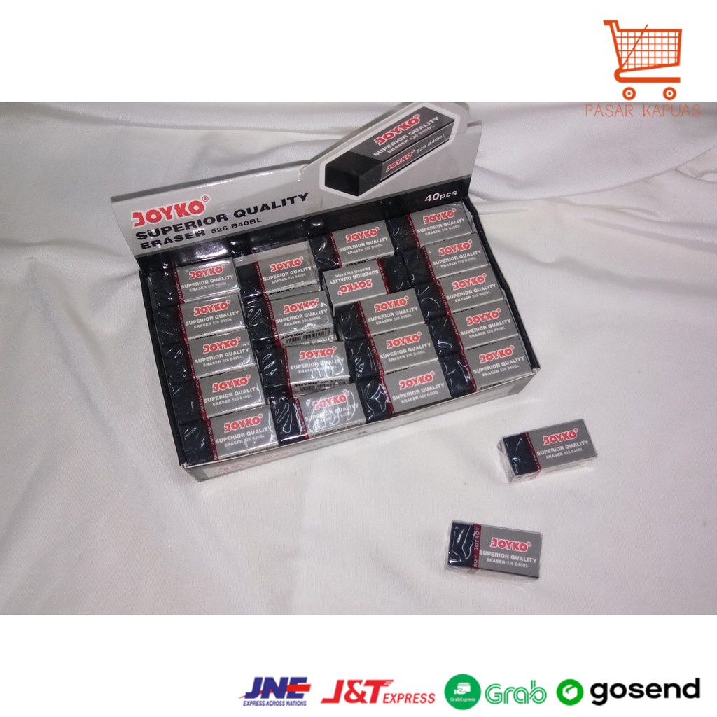 

[ COD ] Penghapus Joyko hitam kecil tipe 526 B40