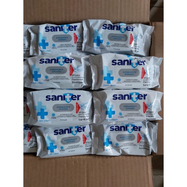 Saniter Tisue basah 20 sheet