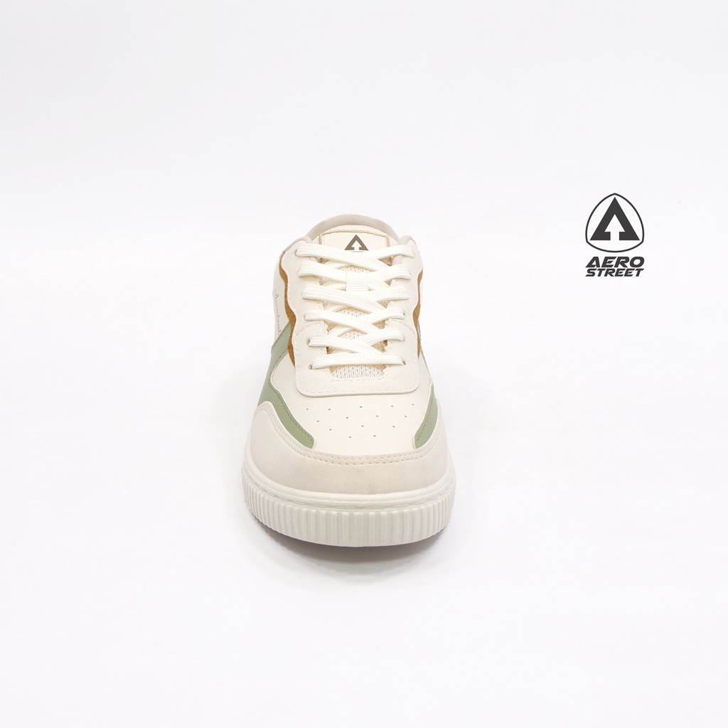 Aerostreet 37- 41 Grace Putih Hijau Pastel - Sepatu Sneakers Casual-4