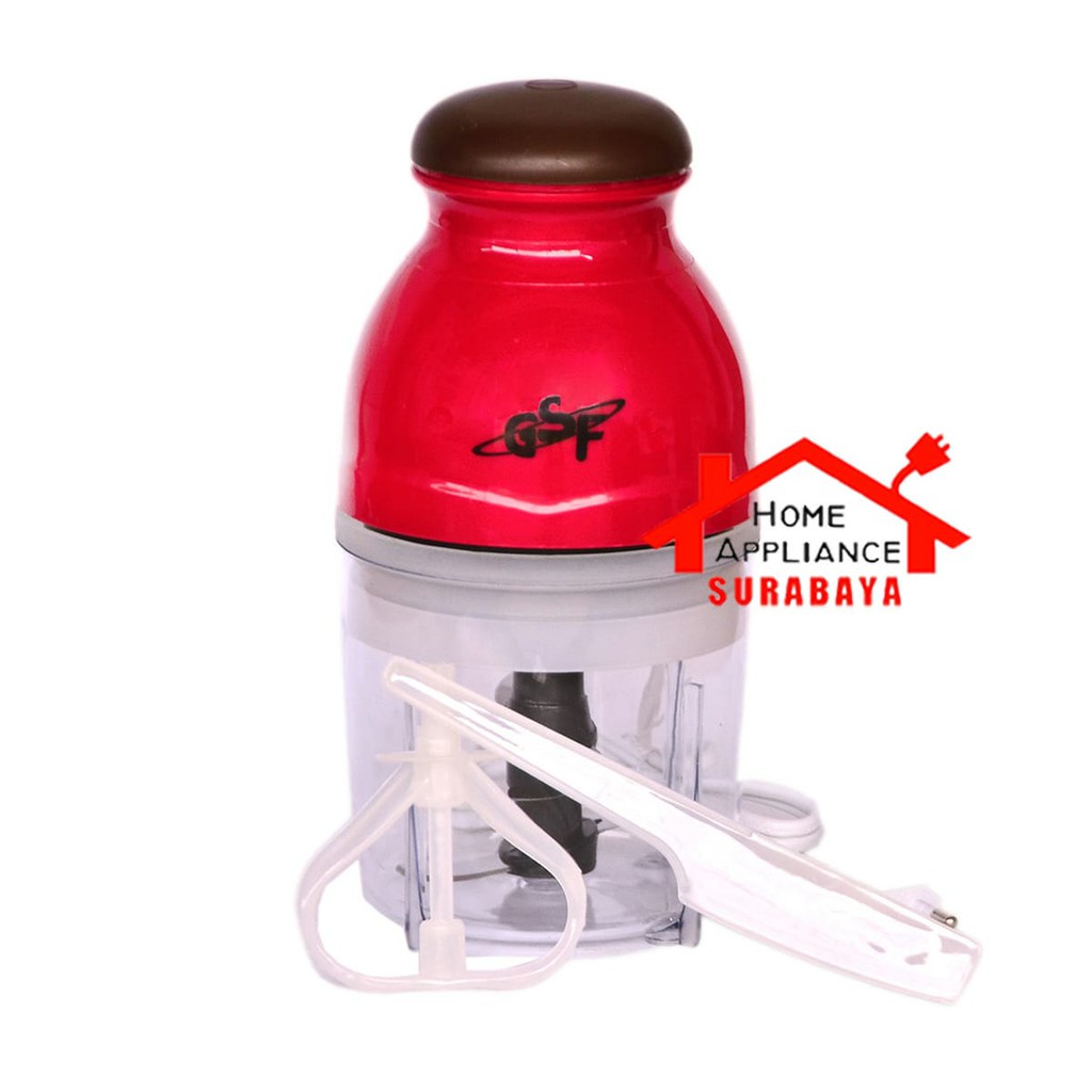 Blender Kapsul Capsule Cutter Quatre Mini Food Processor GSF G-4077 G 4077-MERAH + BUBBLE