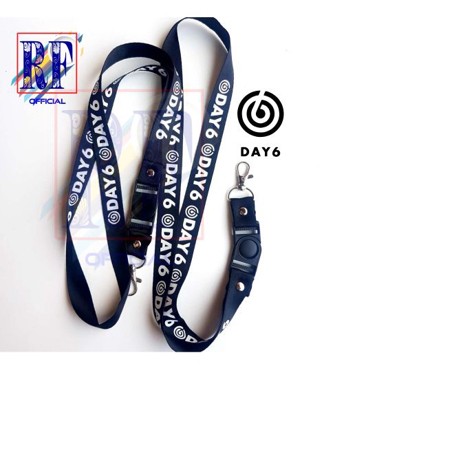 

Gantungan kunci band DAY6 DAY 6 KPOP tali lanyard band gantungan leher id card name tag