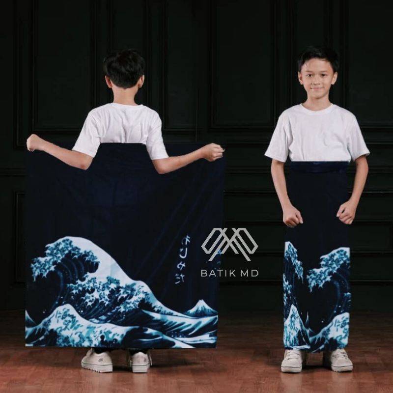 Sarung Anak SD/SMP kang santri -wajada exclusive - sarung batik santri