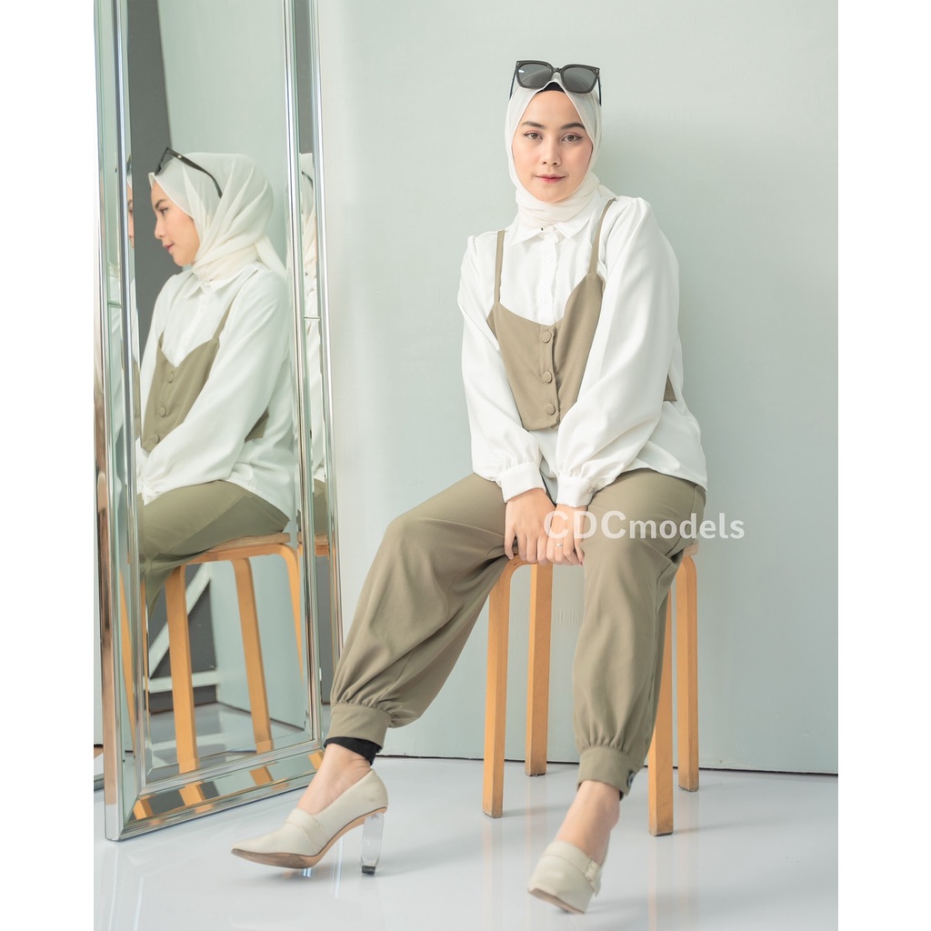 Devera Set ' - SETELAN WANITA - PAKAIAN WANITA - SETELAN TERLARIS - SETELAN TERMURAH-4