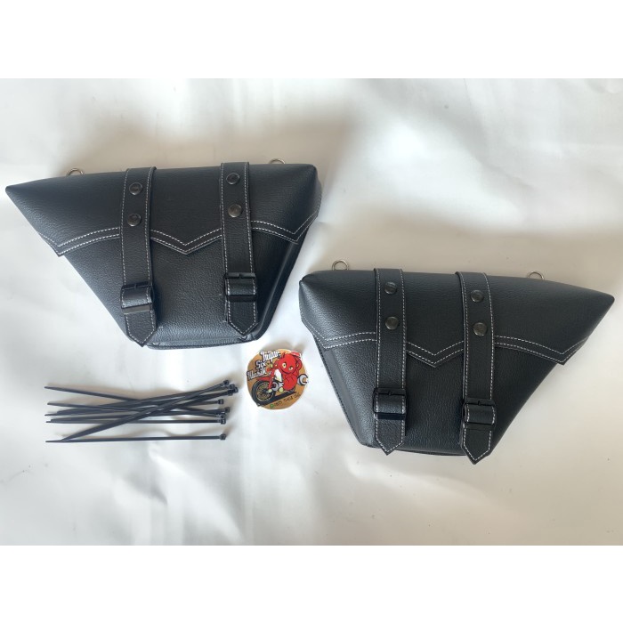 Rain Cover Side Bag Tas Samping Motor Klasik Custom Japstyle Cover Bok Tas Murah