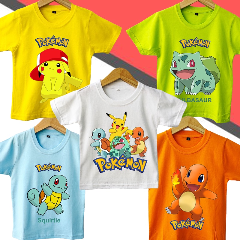 KAOS ANAK POKEMON SERIES