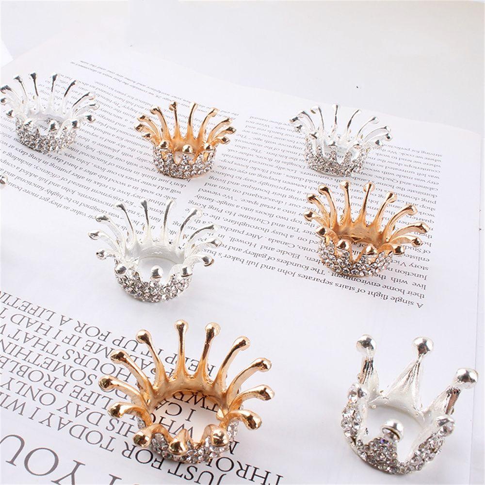 Preva Nail Brush Displayer Diamonds Alat Aksesoris Nail Art Tempat Pigmen Mahkota
