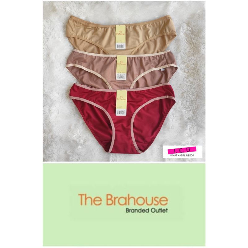 Celana Dalam Wanita Polos Panty Mini Original The Brahouse B02-940 Size M L