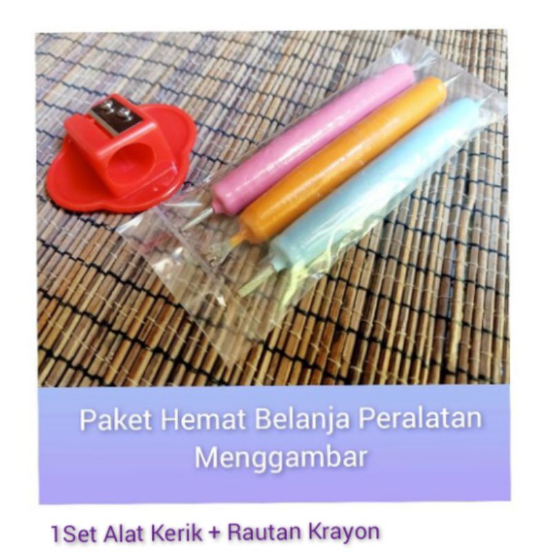 

Alat Kerik Gambar Alat Gores Krayon 6 Mata Dan Rautan Krayon Giotto Rautan Lubang Super Besar Peralatan Menggambar
