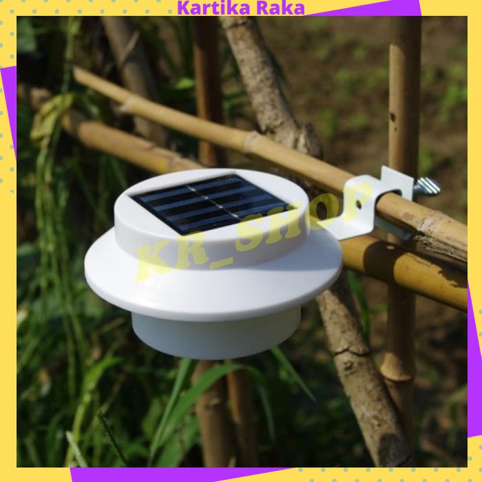 KR LightMe Lampu Taman Tenaga Solar 3 LED