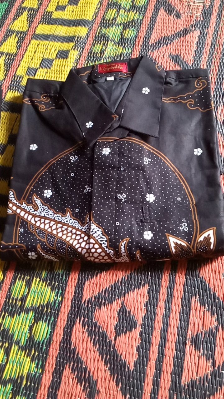 Naga Sogan Kemeja Batik Solo Lengan Panjang Full Furing By Florist