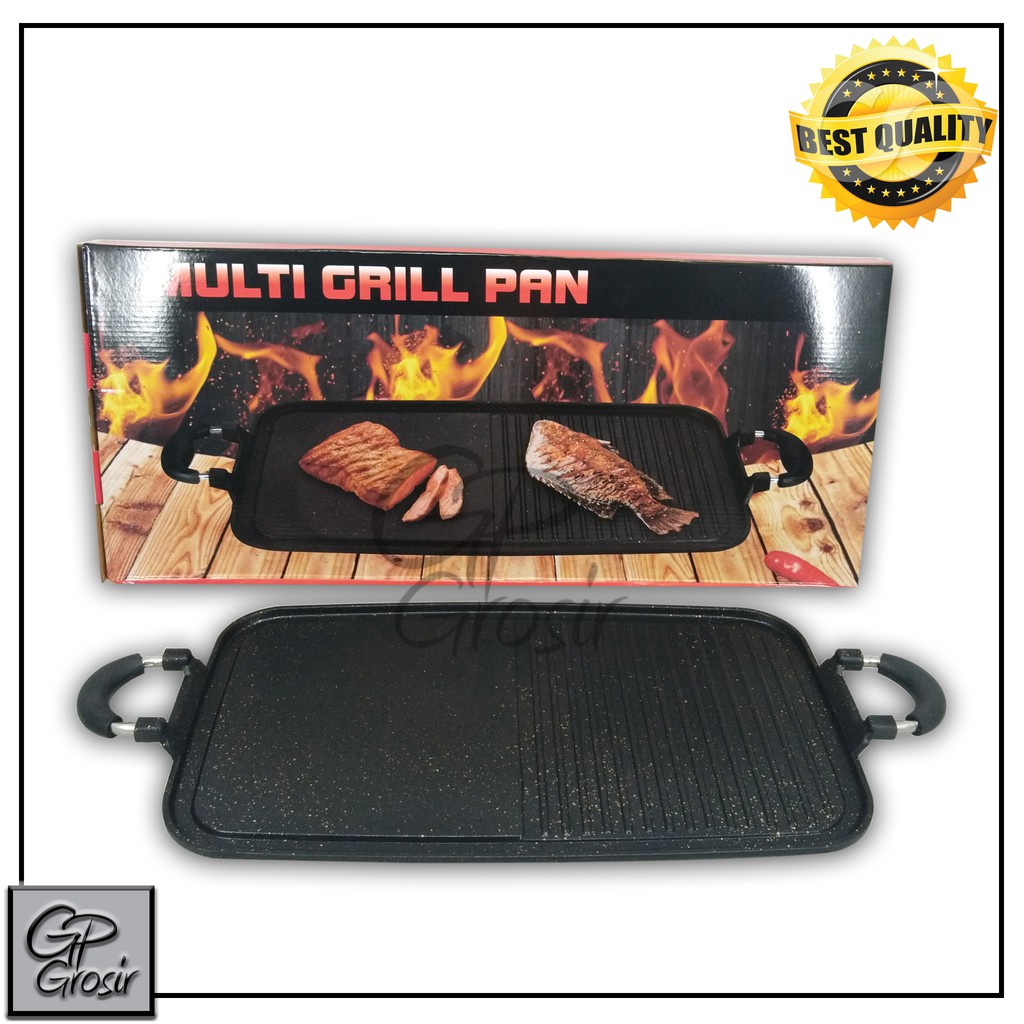 PANGGANGAN MULTI GRILL PAN HAPPY CALL - GRILL PAN DAGING AYAM IKAN - MULTIGRILLPAN