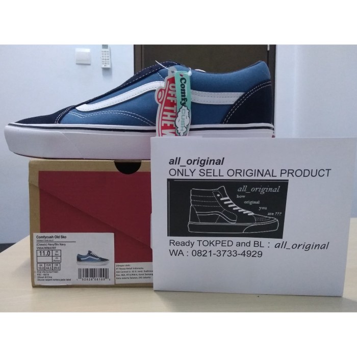 Vans Comfycush Old Skool Navy Original