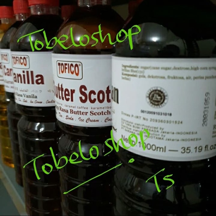 

d201nhd Sirup Tofico / Syrup Tofico Botol Refill 1000Ml Berbagai Rasa - Sirup Btl Tingi Ds201Fs