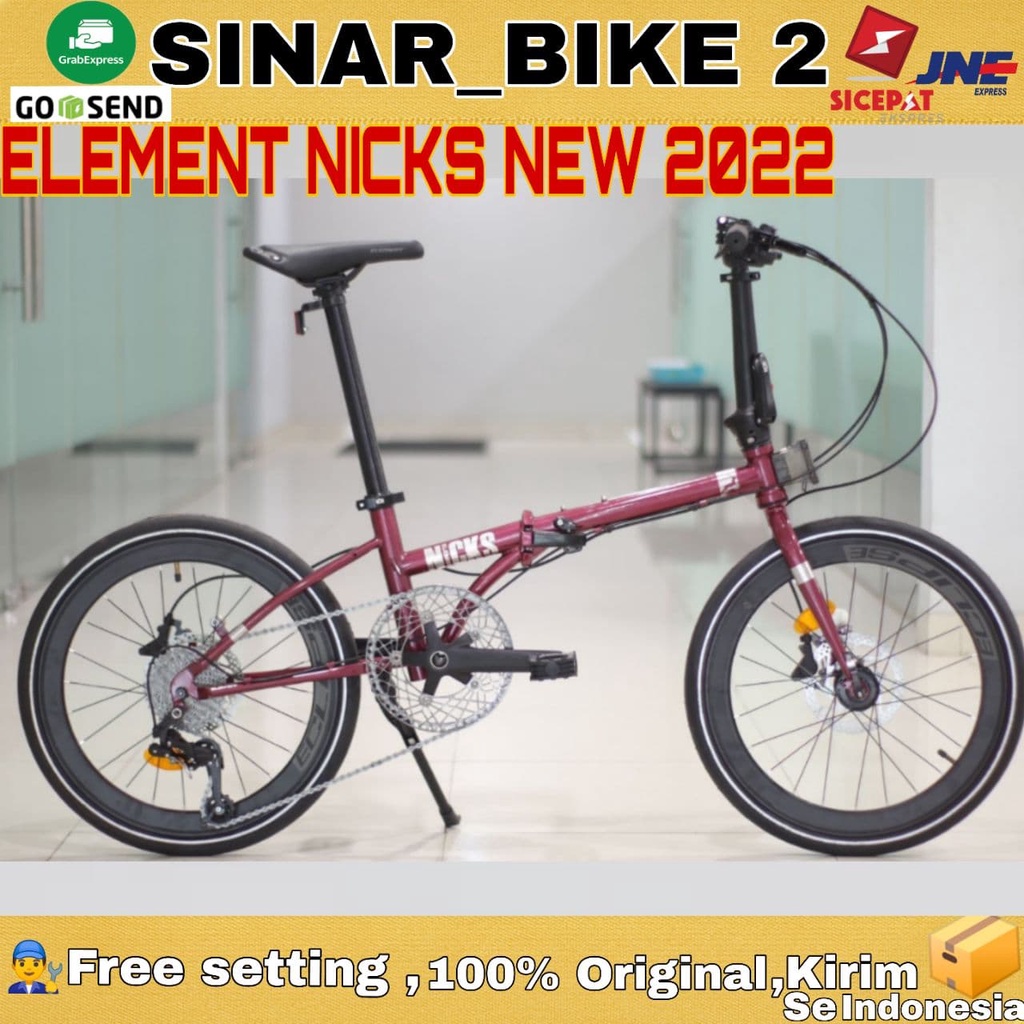 Sepeda Lipat 20 Inch ELEMENT NICK NEW 2022