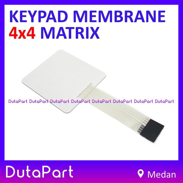 Keypad 4x4 Matrix 16 Key Membrane Array Keyboard 4 x 4 Arduino Module