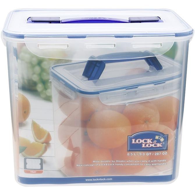 Lock &amp; Lock HPL 882 Rectangular Tall Container With Handle 8.5l