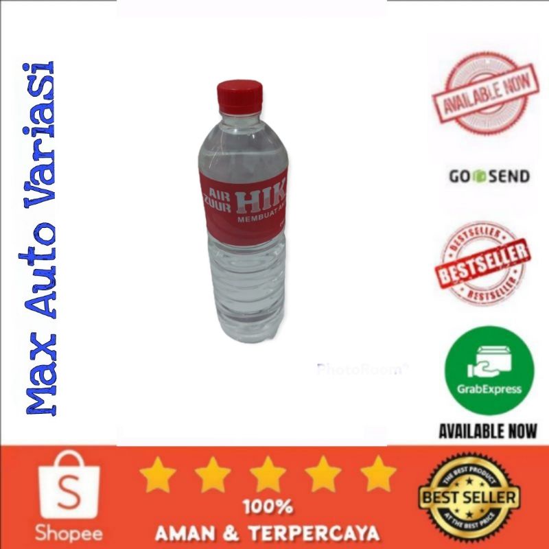 Air Accu Zuur Hikari Kualitas Terbaik Air Aki Baru 400ML 1000ML