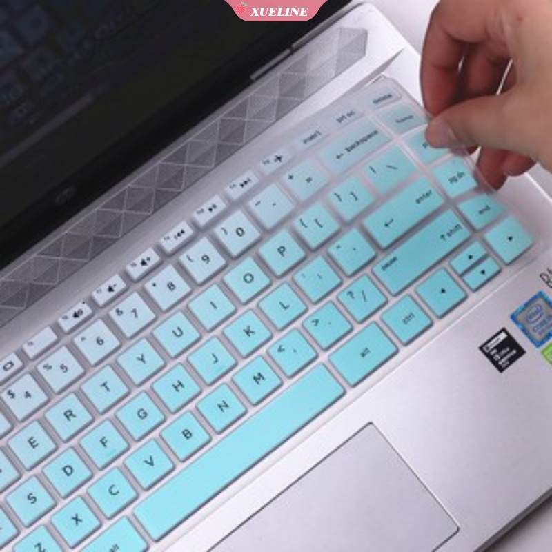 Skin Silikon Cover Pelindung Keyboard Laptop 14 &quot;Untuk HP Pavilion Seri 14q-cs0001TX I5-8250U 14-ce307 14-bs