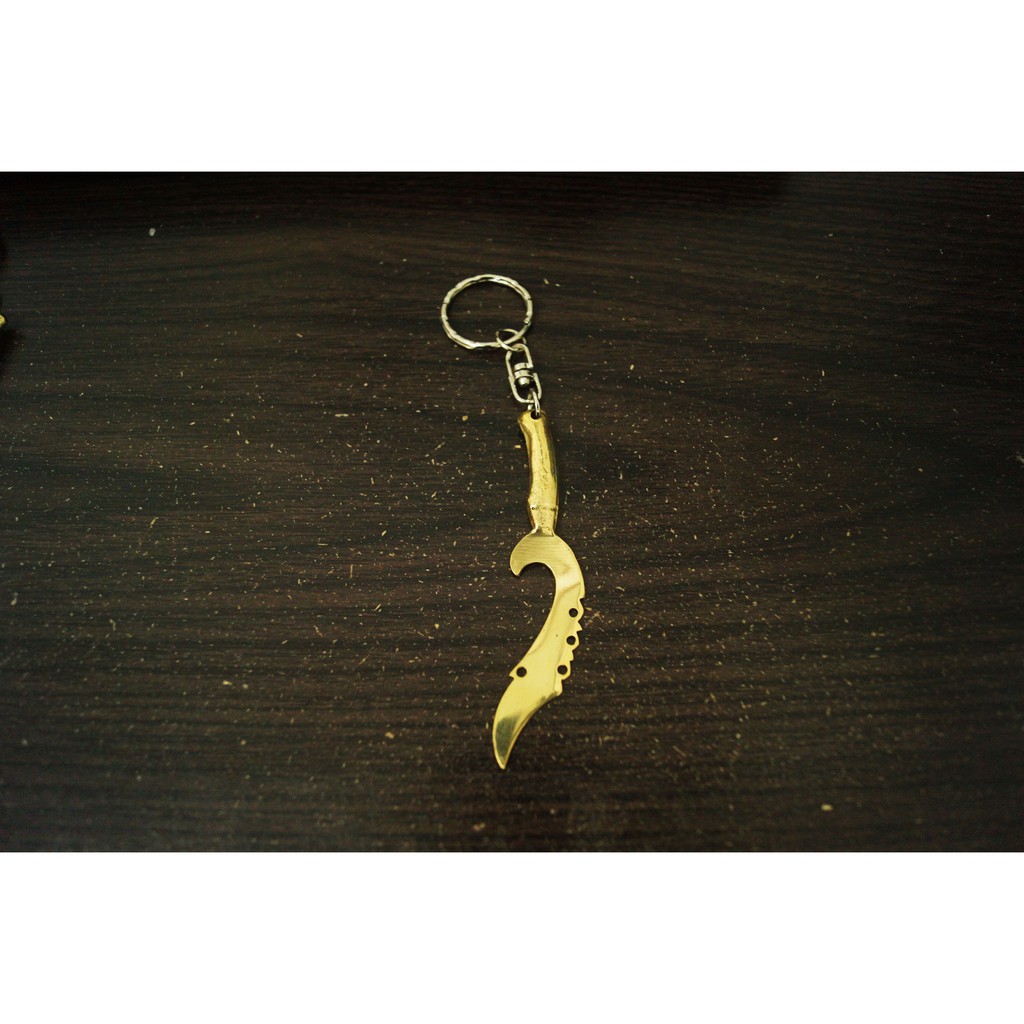 Gantungan Kunci Kujang Kuningan