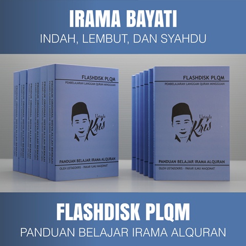FLASHDISK PLQM USTADZKRIS SERI BAYATI BELAJAR IRAMA ALQURAN