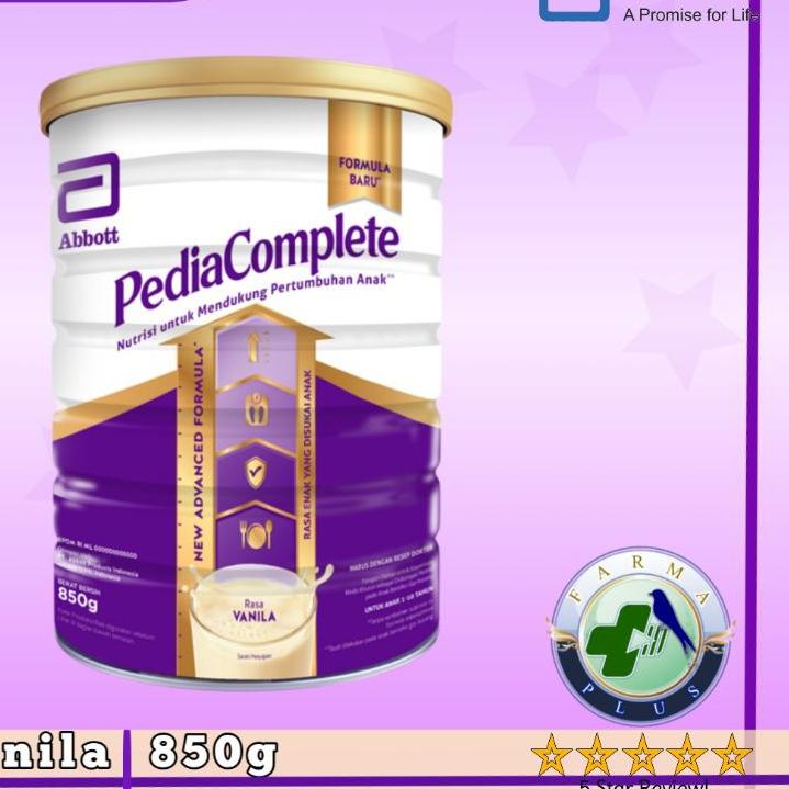 

【BARU】 Pediasure Complete Vanila 850 gram (1-10 Tahun) kemasan Baru