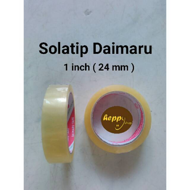 

Solatip / Isolasi Daimaru 1 inch